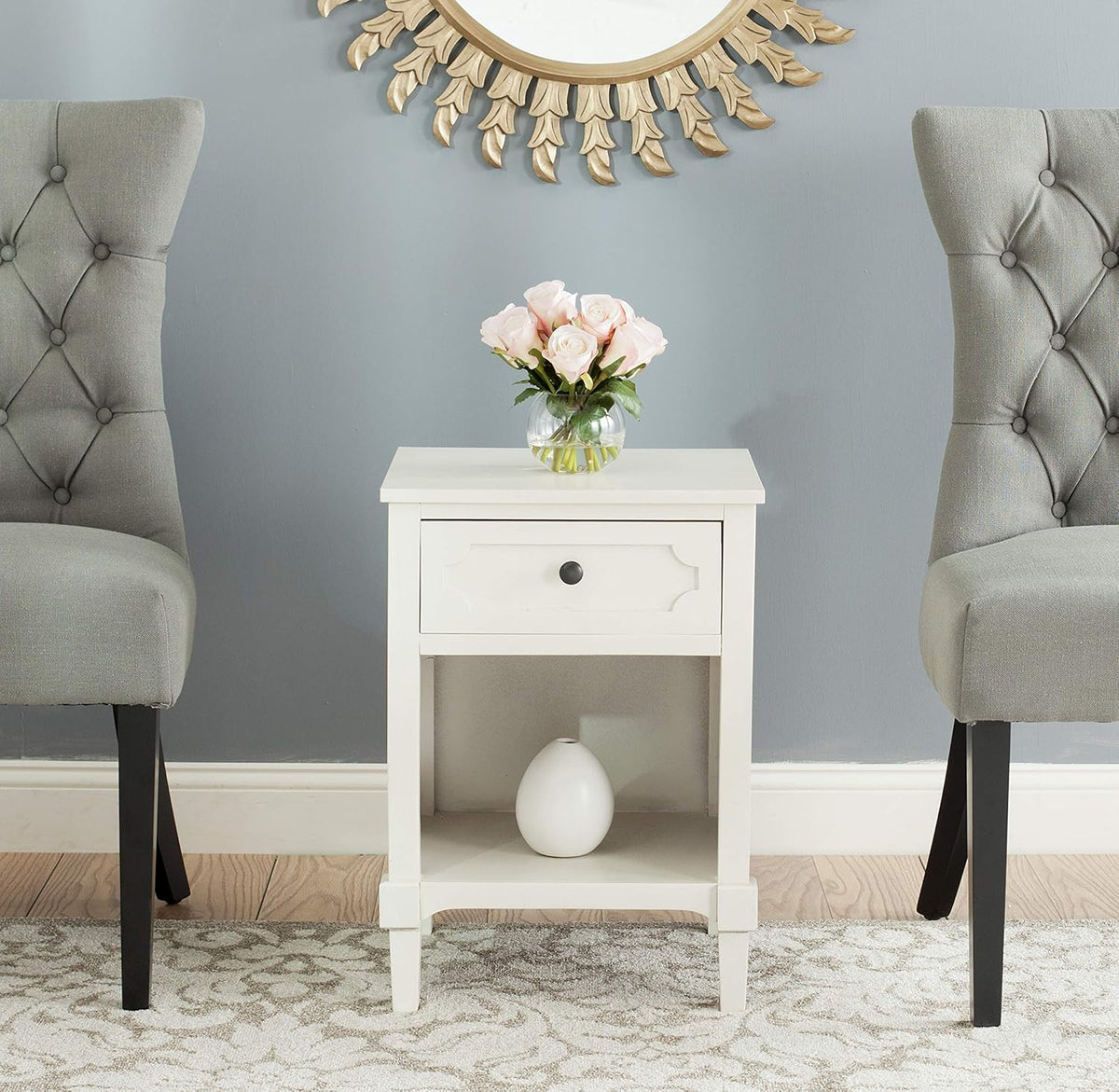 Grey Side Table R2486