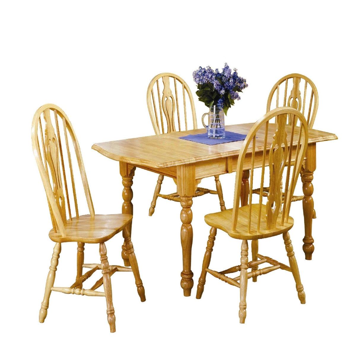 Beige Keyhole Dining Chair B4376
