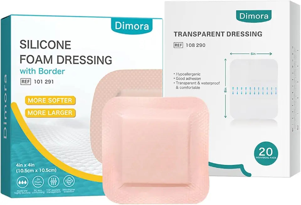 Transparent Film Dressing & Silicone Foam Dressing M605690