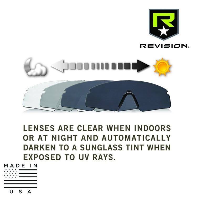 Black Frame Photochromic Goggle R6950