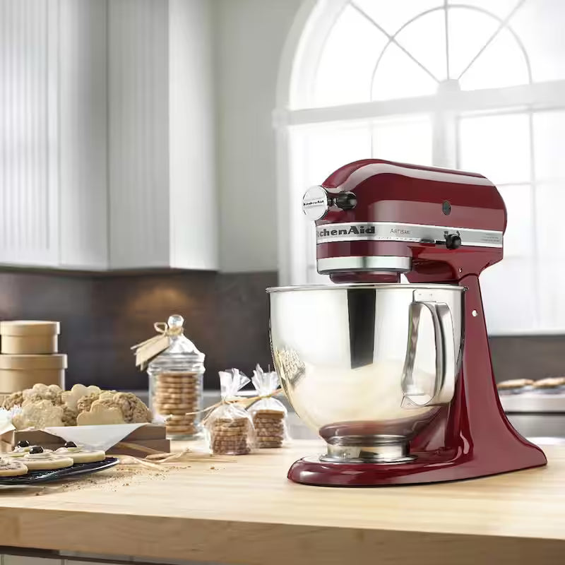 5 Qt. 10-Speed Cinnamon Gloss Stand Mixer with Attachments U1621