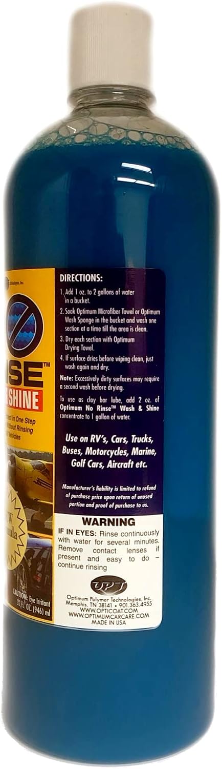 No Rinse Wash & Shine - 1 Gallon, Case of 4 B122814