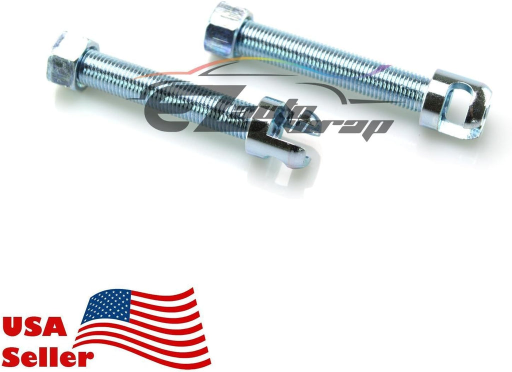 Black Carbon Fiber Hood Pins Latch Kit Pack of 2 Z5805