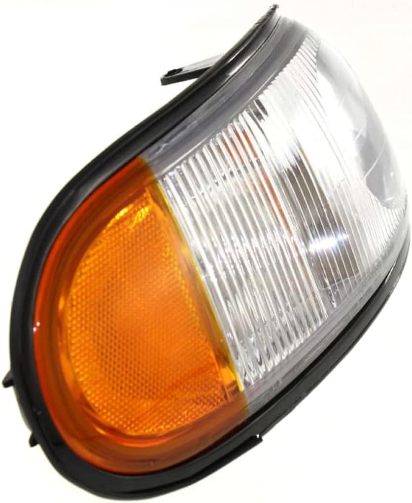 Passenger Side Corner Light for Nissan Quest 1996 1997 1998 Clear Amber Lens Pack of 2 P968474