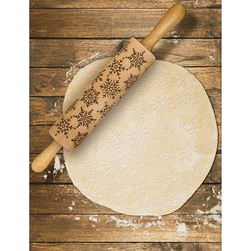Baking Embossing Rolling Pin I762