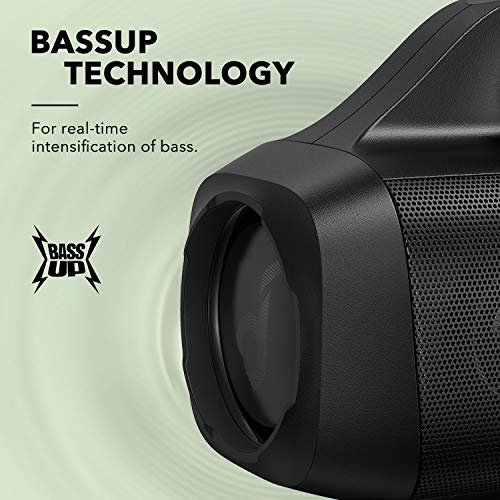 Waterproof Bluetooth Speaker with Titanium Drivers, IPX7, 24H Playtime W5588