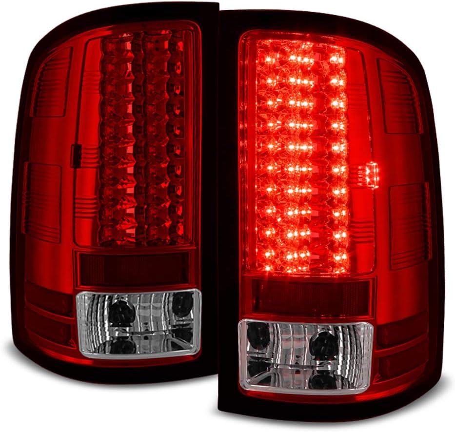 LED Tail Lights Brake Lamp Driver Passenger Side J4693