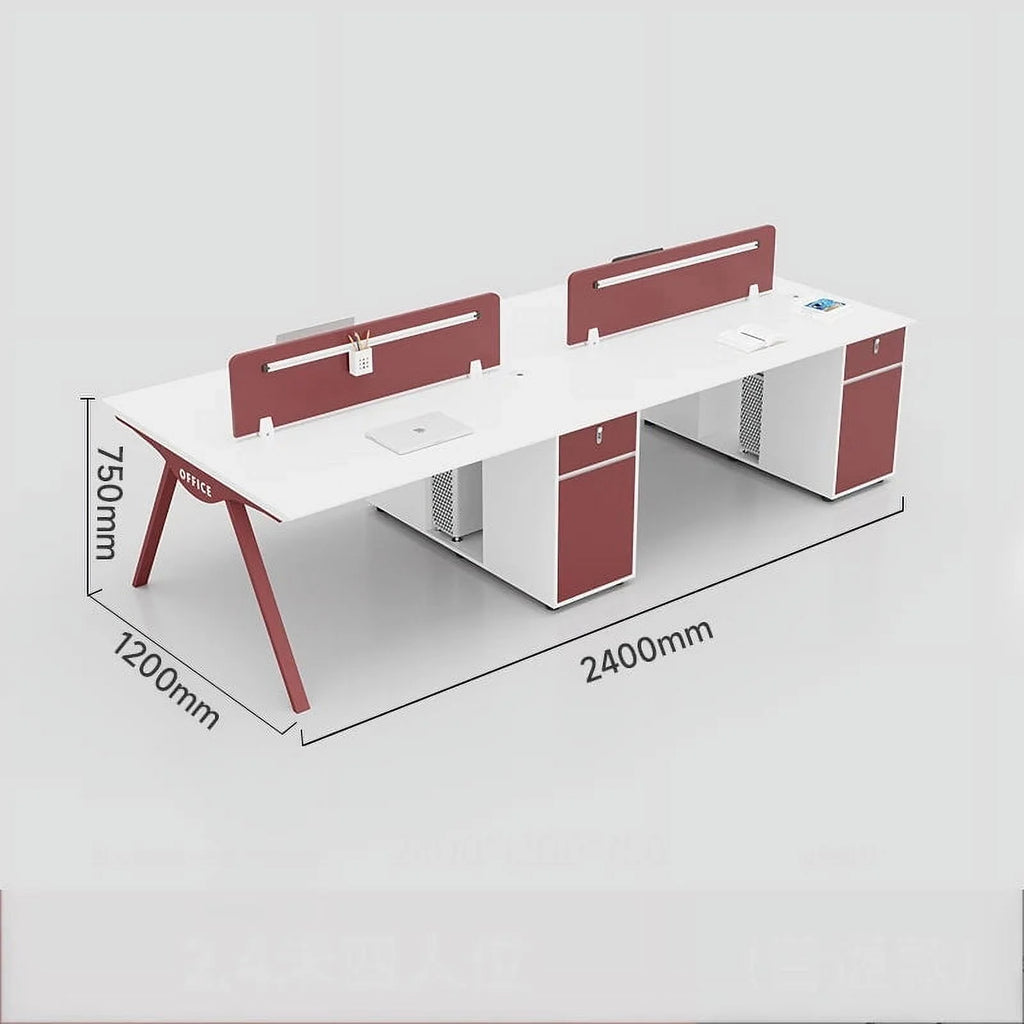 Wooden Executive Desk with Drawers C881049