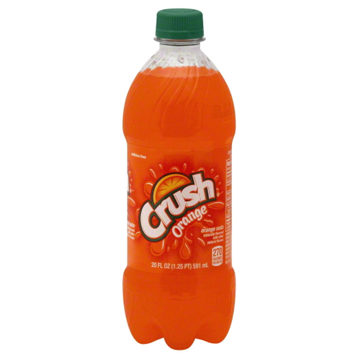 Crush Orange Soda 20oz Bottles, Quantity of 12 E4796