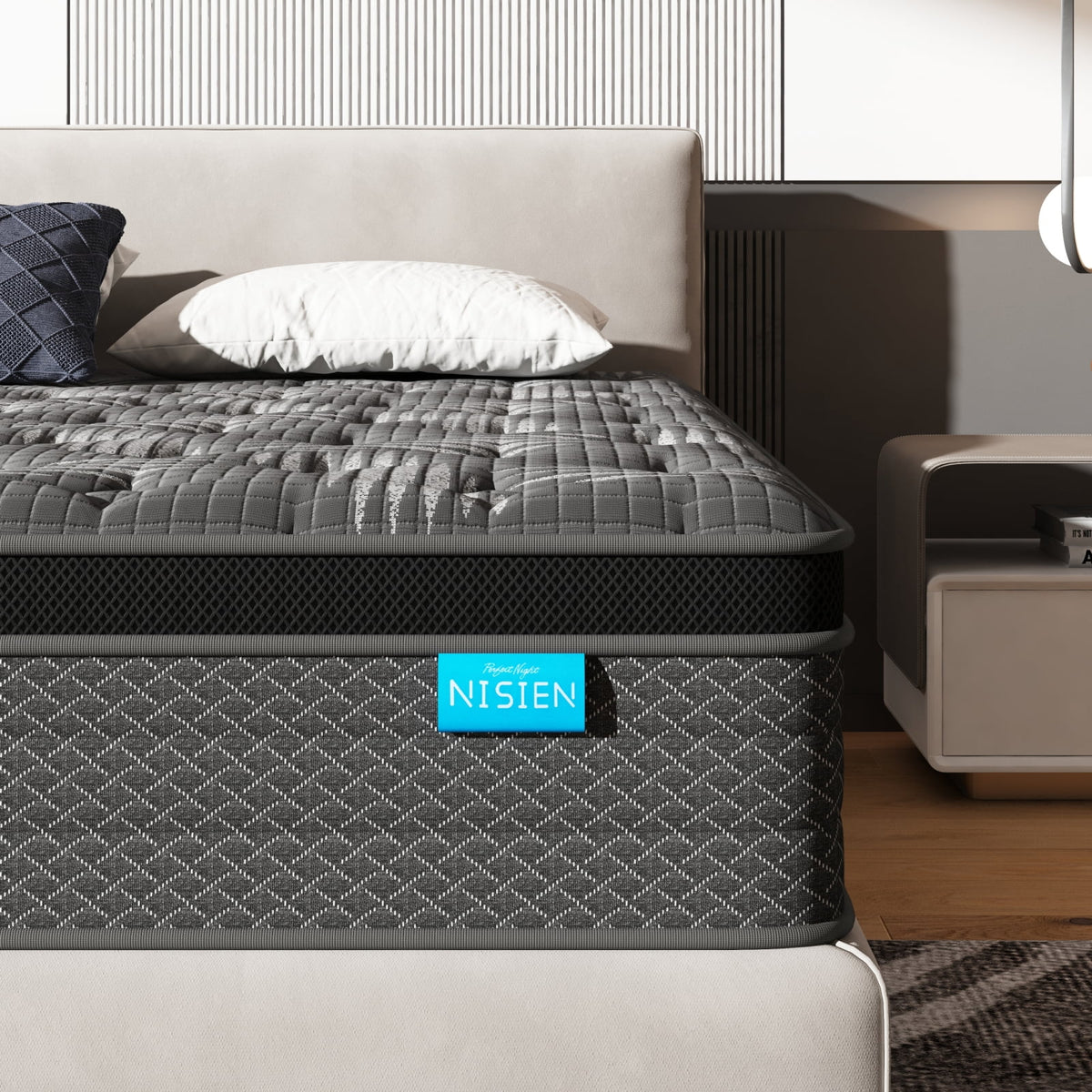 10" Memory Foam Pocket Spring Hybrid Mattress O932582