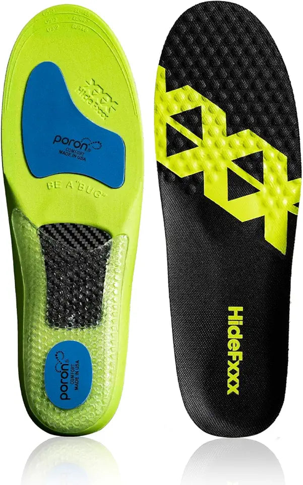 Carbon Fiber Arch Support Insoles US 7-8.5 X761