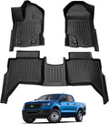 All Weather Floor Liners for Ford Ranger Super Crew TPE G167