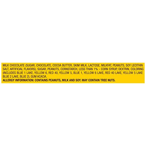 M&M's Peanut Candy, 19.2 Ounce (4 Bags) J4363