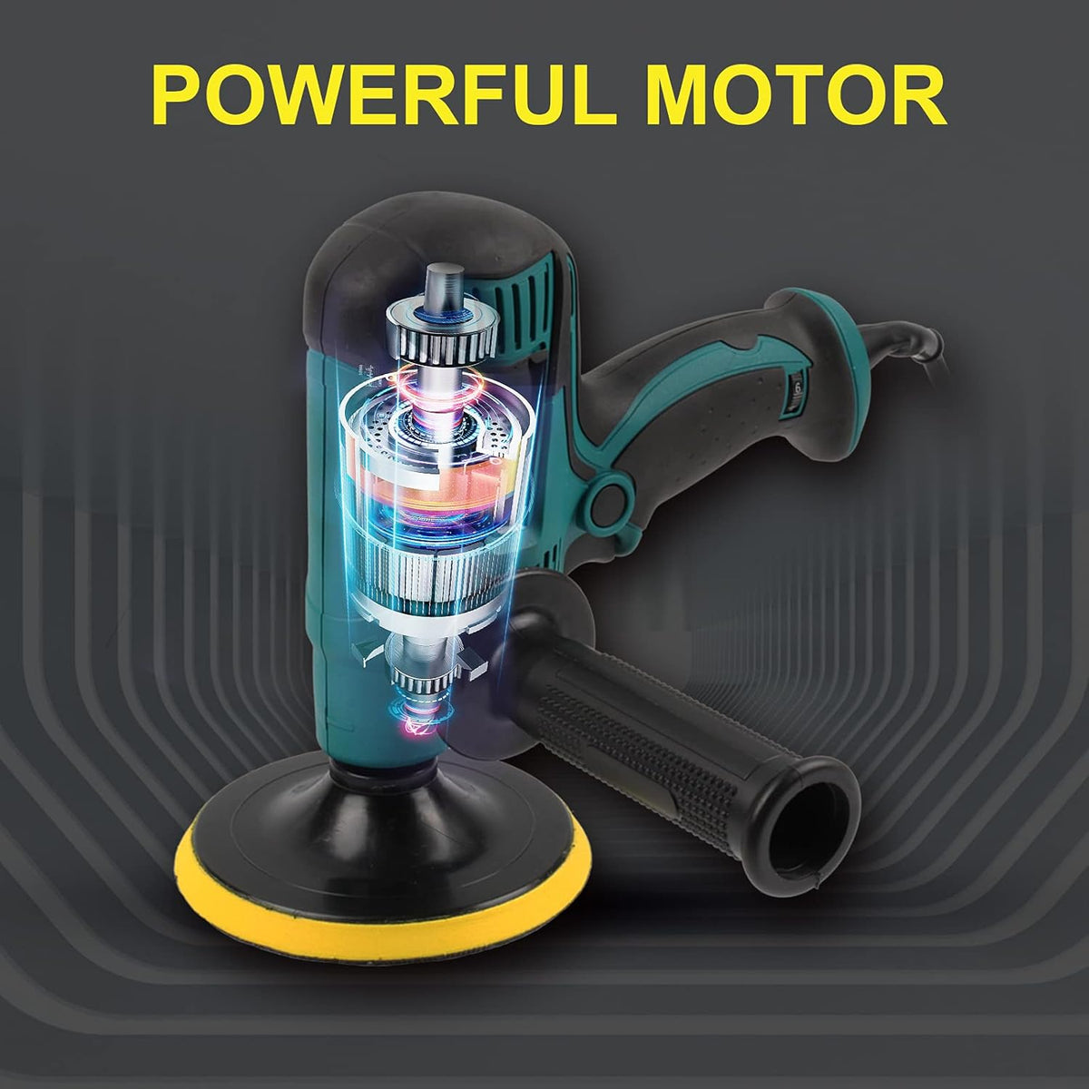 700W Adjustable 6 Speed Car Polisher Buffer Sander Z7686