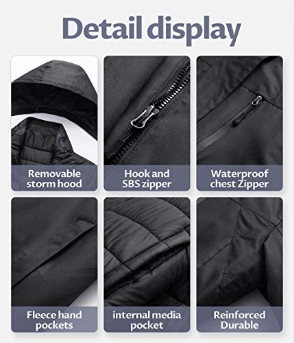 Women's 3 In 1 Waterproof Ski Jacket I380