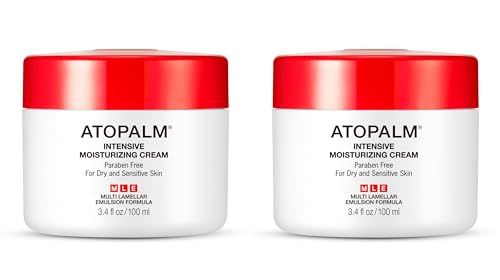 Intensive Moisturizing Cream for Dry & Sensitive Skin, 3.4 Fl Oz C2180