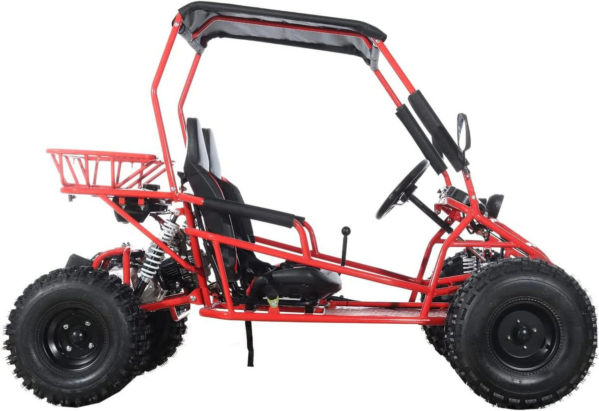 125cc Gas Powered Go Kart 3 Semi-Automatic Transmission 18"/19" Wheels T750585