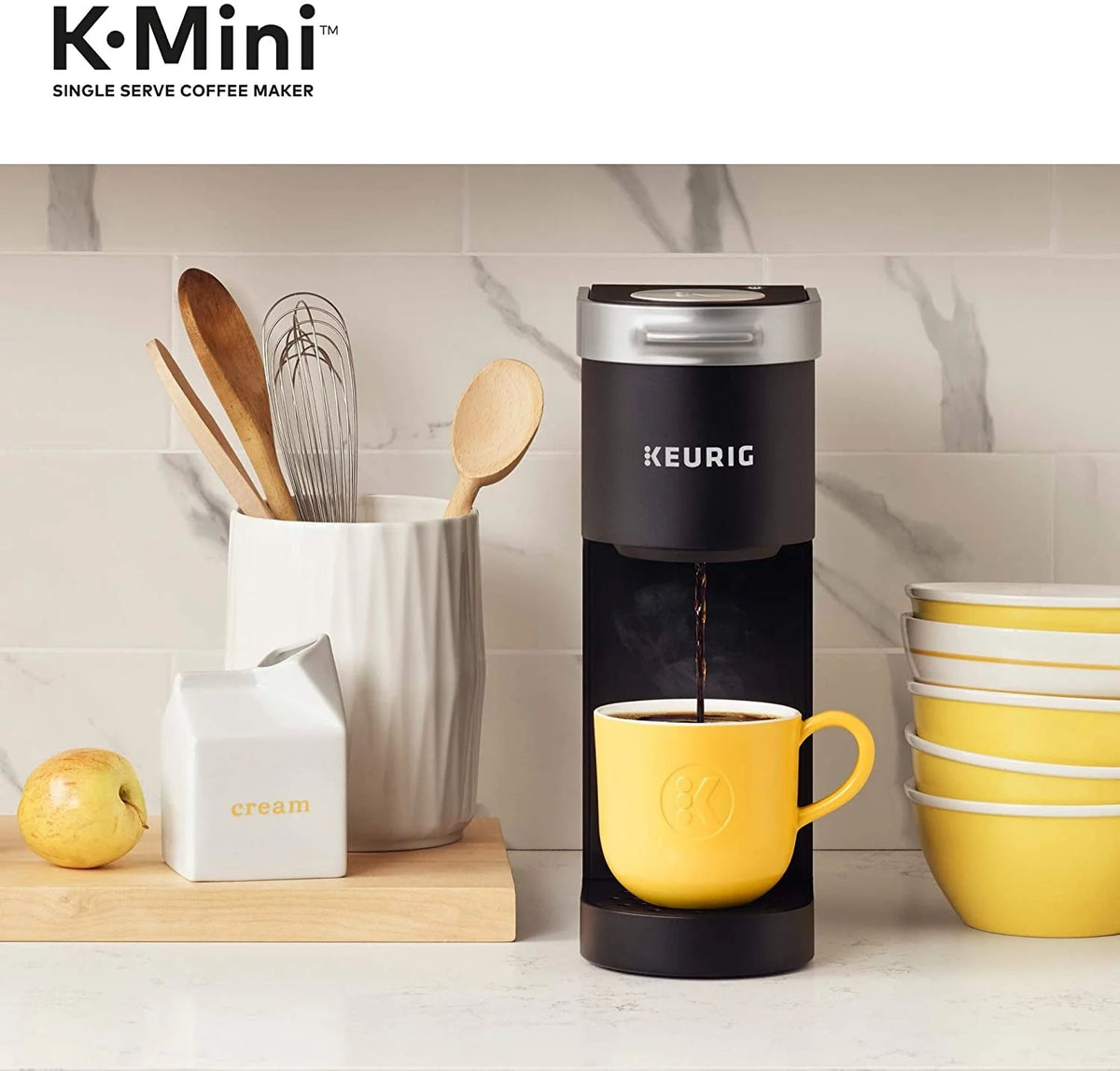 Single Serve K-Cup Pod Coffee Brewer, 6 to 12 oz. Brew Sizes K5897