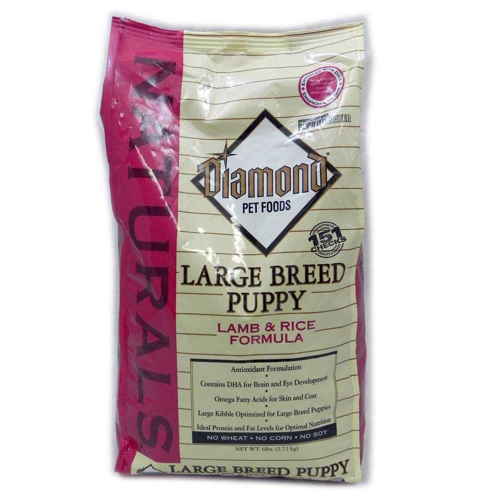 Large Breed Puppy Lamb Rice Food V874