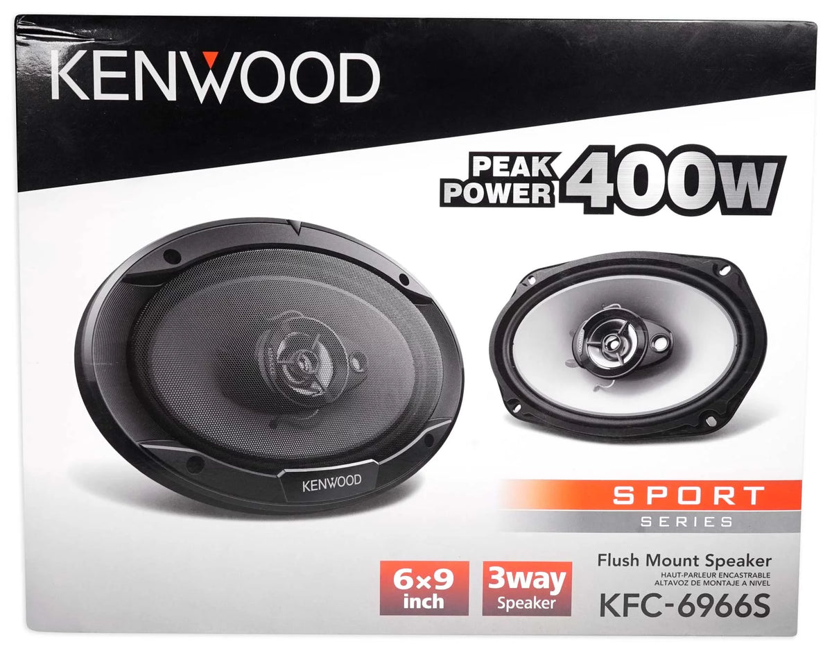 6x9" 800 Watt and 6.5" 600 Watt Car Audio Coaxial Speakers H628