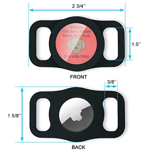 Silicone Airtag Case for Pet Collars E1612