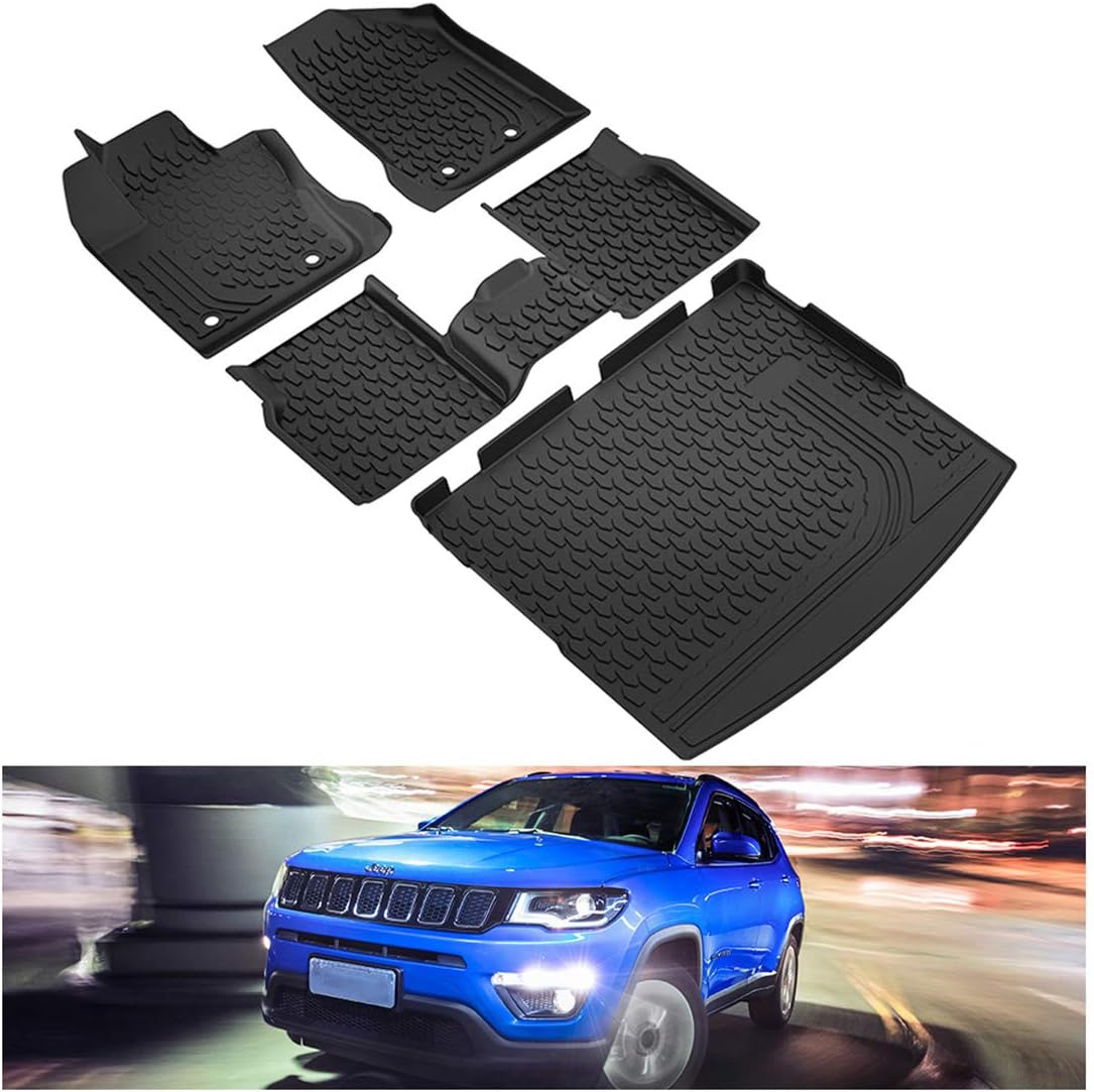 All Weather Floor Mats & Cargo Liners Set Black N13682