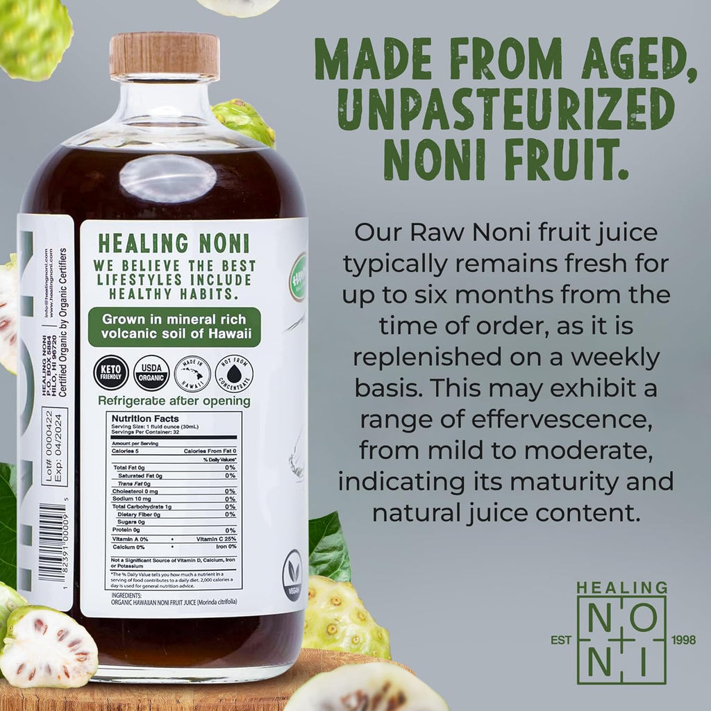 Raw Organic Noni Juice 32oz X39998