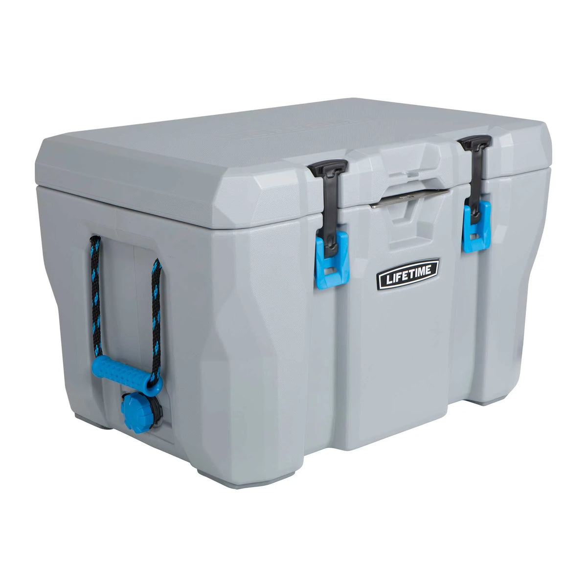 55 Quart Polyethylene Cooler Light Gray H376