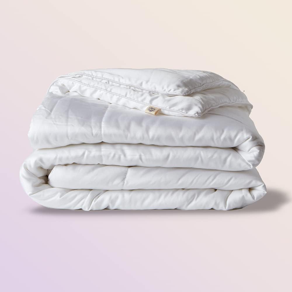Eucalyptus Down Alternative Comforter King White D32376