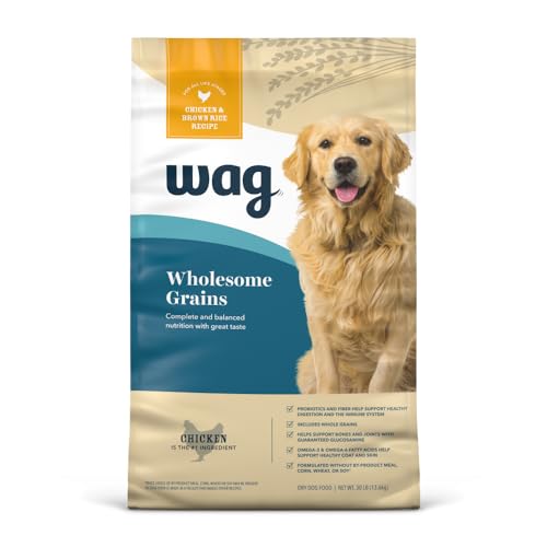 Dry Dog Food, Salmon and Brown Rice, 30 lb Bag H70530