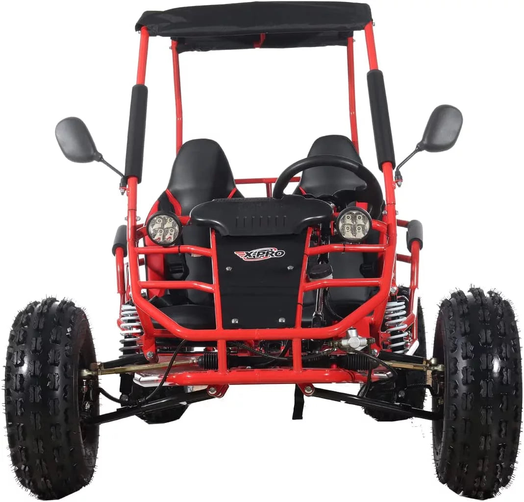 125cc Gas Powered Go Kart 3 Semi-Automatic Transmission 18"/19" Wheels T750585