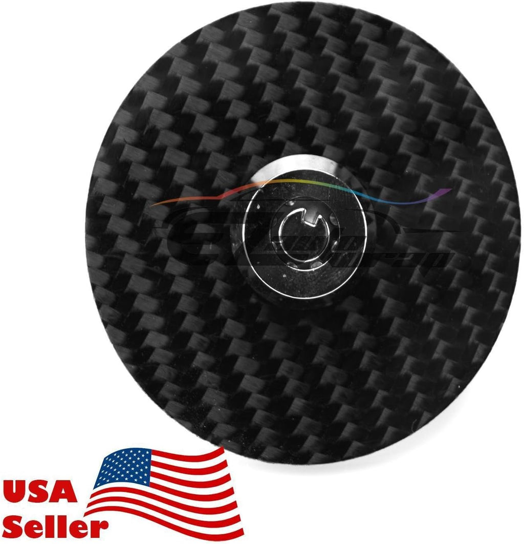 Black Carbon Fiber Hood Pins Latch Kit Pack of 2 Z5805