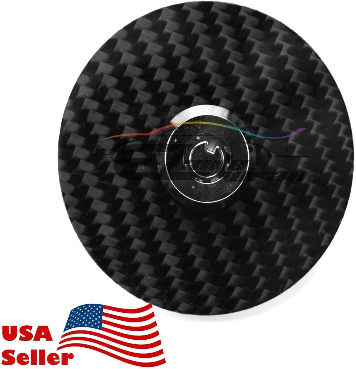 Black Carbon Fiber Hood Pins Latch Kit Pack of 2 Z5805