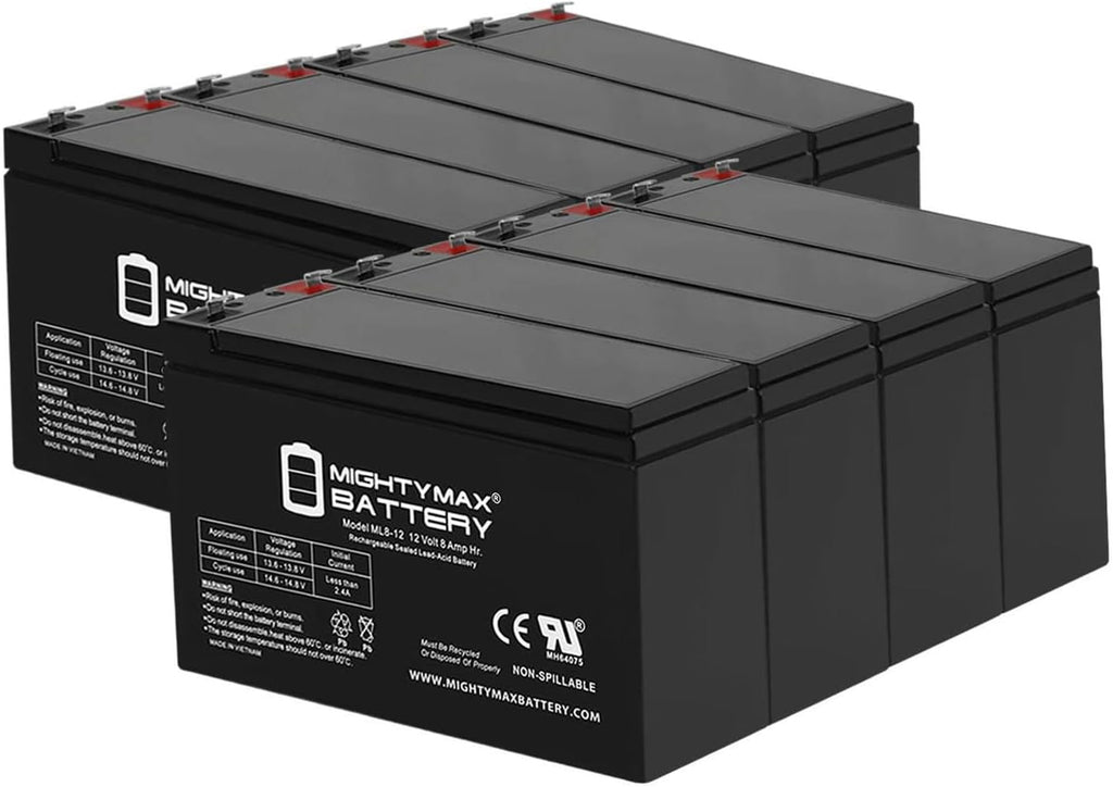 12V 8Ah Battery 8 Pack C949485