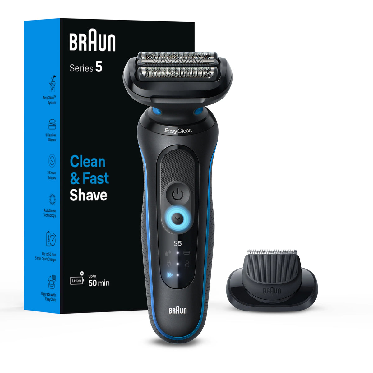 Electric Shaver with Precision Trimmer G688