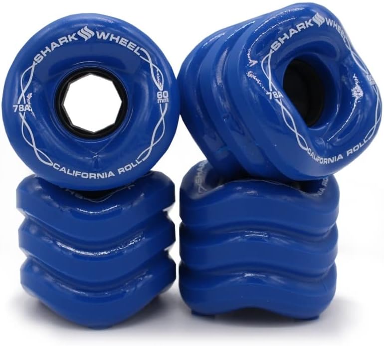 60 mm 78a Skateboard Cruising Wheels Set of 4 P659898
