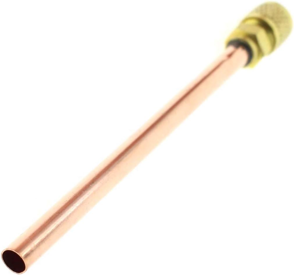 HVAC AC Schrader Valve Core Remover Cap Tube 1/4 SAE V80934