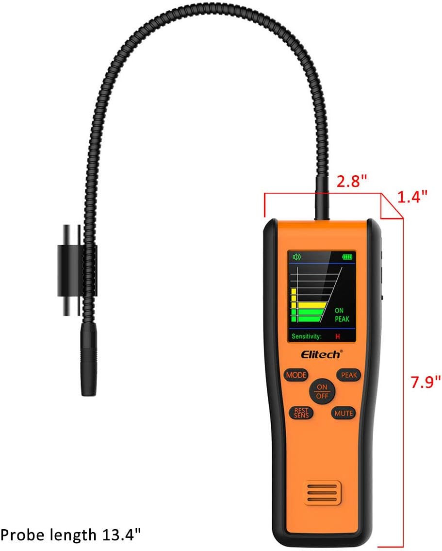 HVAC Refrigerant Leak Detector with Infrared Sensor O955
