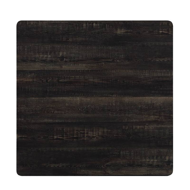 Counter Height Table Antique Walnut Gunmetal X915620