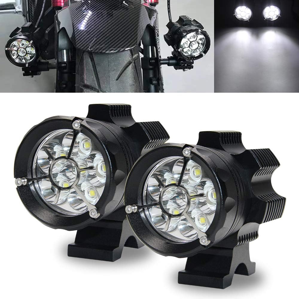 2 Pcs 96W LED Off Road Fog Lights with Wiring Harness Q816022