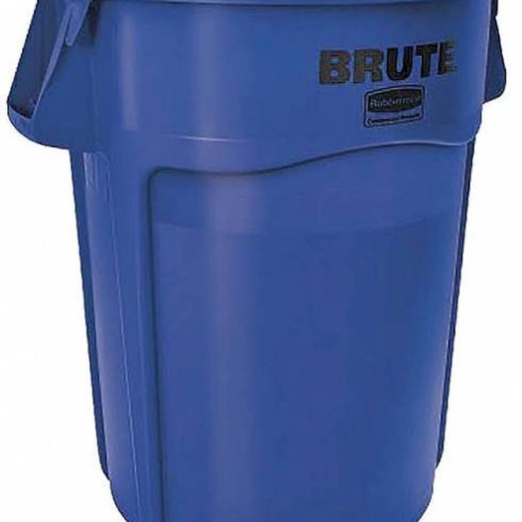Round Plastic 44 gal Container P375