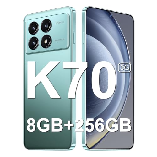 Graphite black 5G Android Smartphone 8GB+256GB 6.7" HD Screen 24MP+50MP Camera 6200mAh Battery G19095