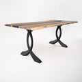 Set of 2 Steel Desk Legs, 28" H x 26" W O891088