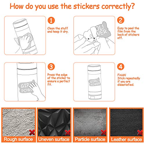 50 Pcs Waterproof Military Stickers B8315