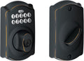 Aged Bronze Keypad Deadbolt W9353