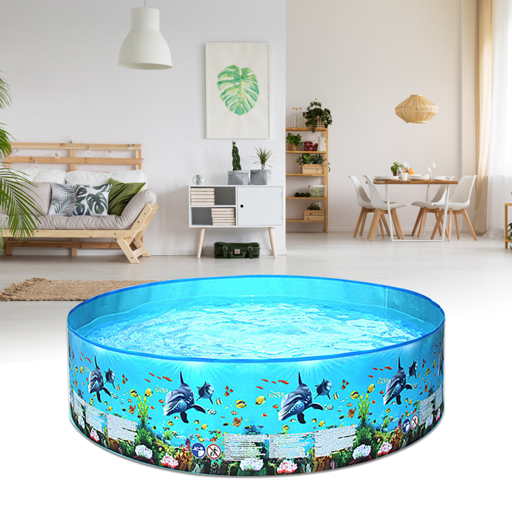 Inflatable Plastic Outdoor Kids Lounge Pool Q9128