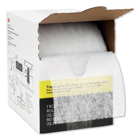 5 inch x 30 ft White Duster 1 60 Sheet Roll/Box 8 Boxes/Carton I683980