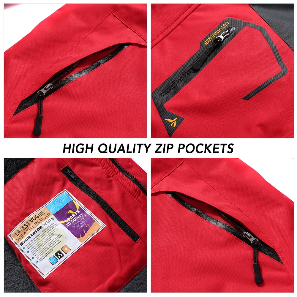 Waterproof Shell Ski Jacket W858