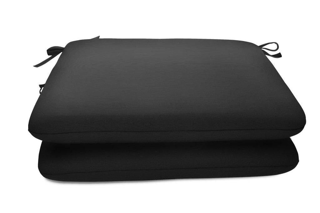 Solid Outdoor Seat Pad Set of 2 T779