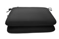 Solid Outdoor Seat Pad Set of 2 T779